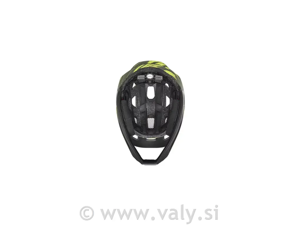 Uvex čelada React jr fullface zelena