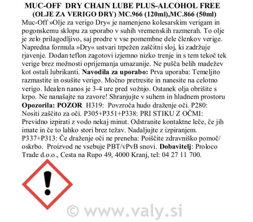 MUC-OFF Set za pranje, zaščito in mazanje CLEAN+PROTECT+LUBE