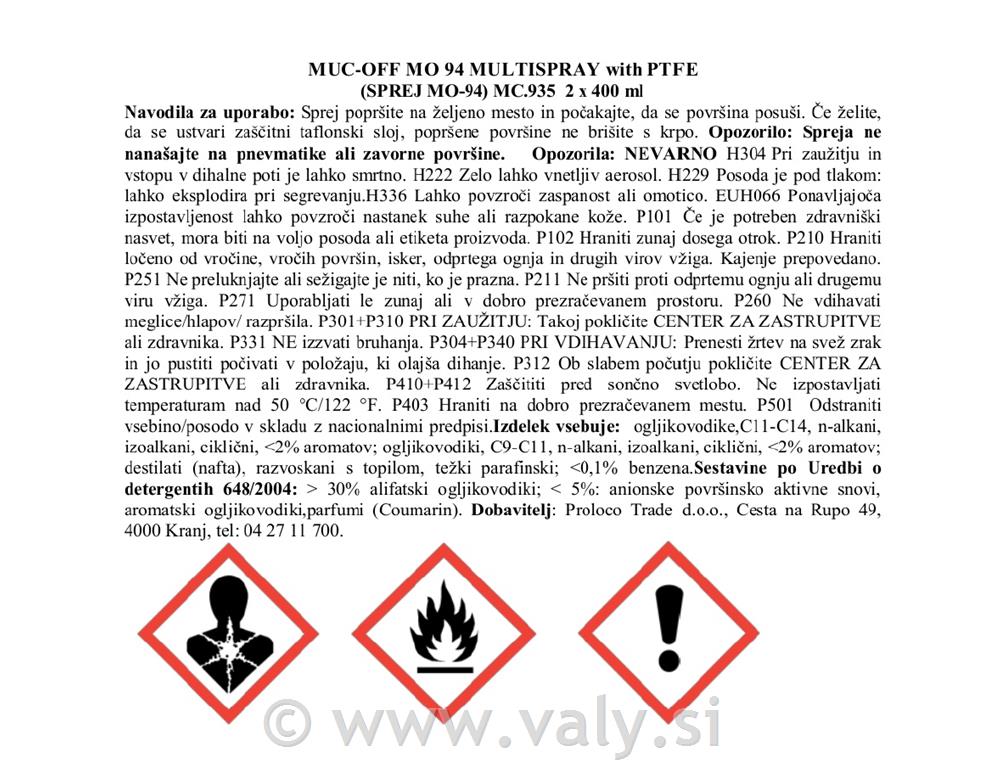 MUC-OFF Set za pranje, zaščito in mazanje CLEAN+PROTECT+LUBE