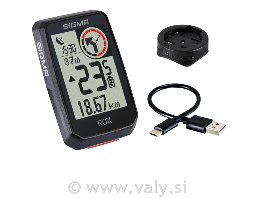 Sigma števec Tacho ROX 2.0 črn