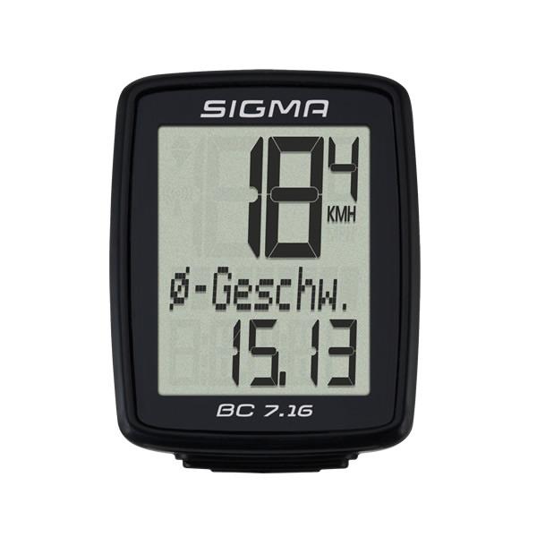 Sigma števec BC 7.16