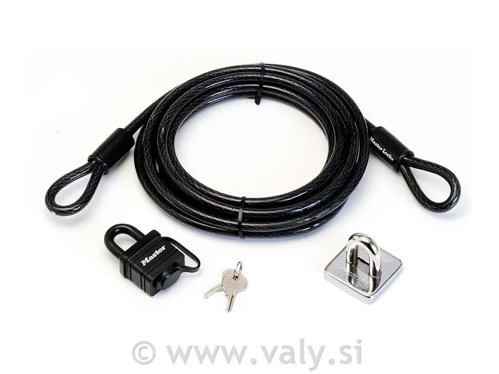 Master Lock ključavnica 4,5m x 10mm s ključavnico