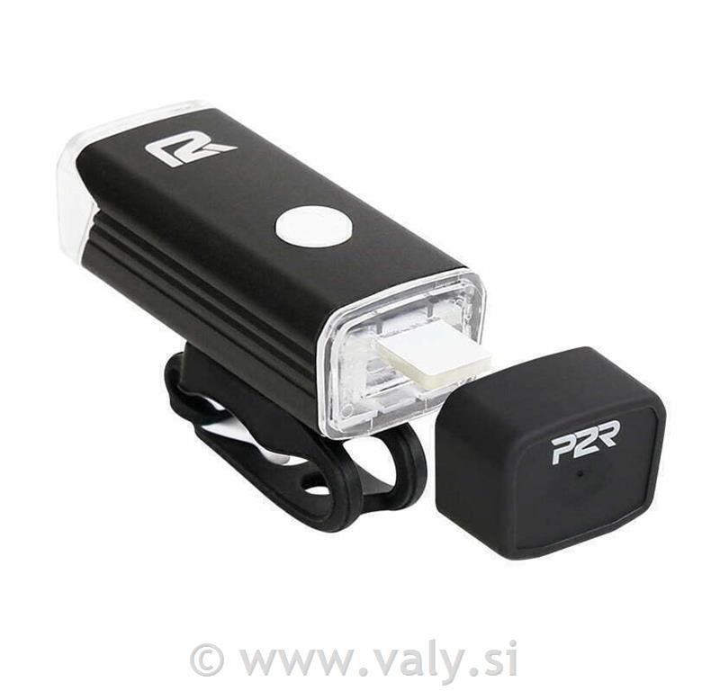 P2R sprednja in zadnja luč USB NITION 10 200+8lm