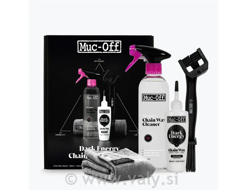 Muc-Off set za nego verige Dark Energy set