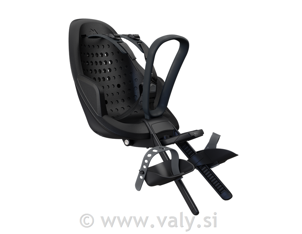 Thule sedež za prevoz otrok spredaj Yepp 2 Mini črna