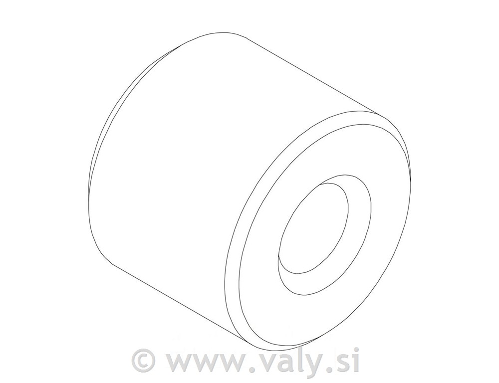 THULE matica za nosilec koles Thule 591 50920 cylinder nut