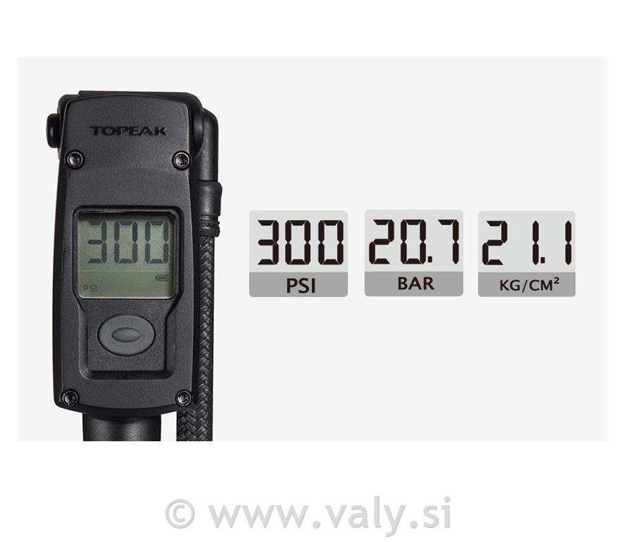 Topeak Digitalna Tlačilka Pocketshock Digital
