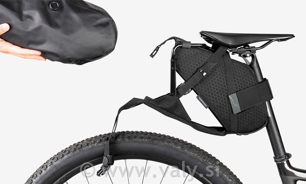 Topeak posedežna torba BackLoader X črna 10L