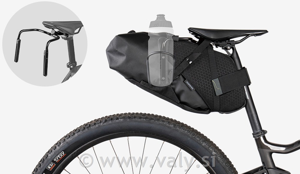 Topeak posedežna torba BackLoader X črna 10L