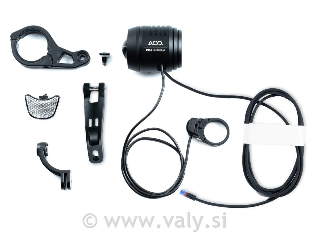 ACID prednja luč E-Bike Front Light PRO-E 140 High Beam BES3