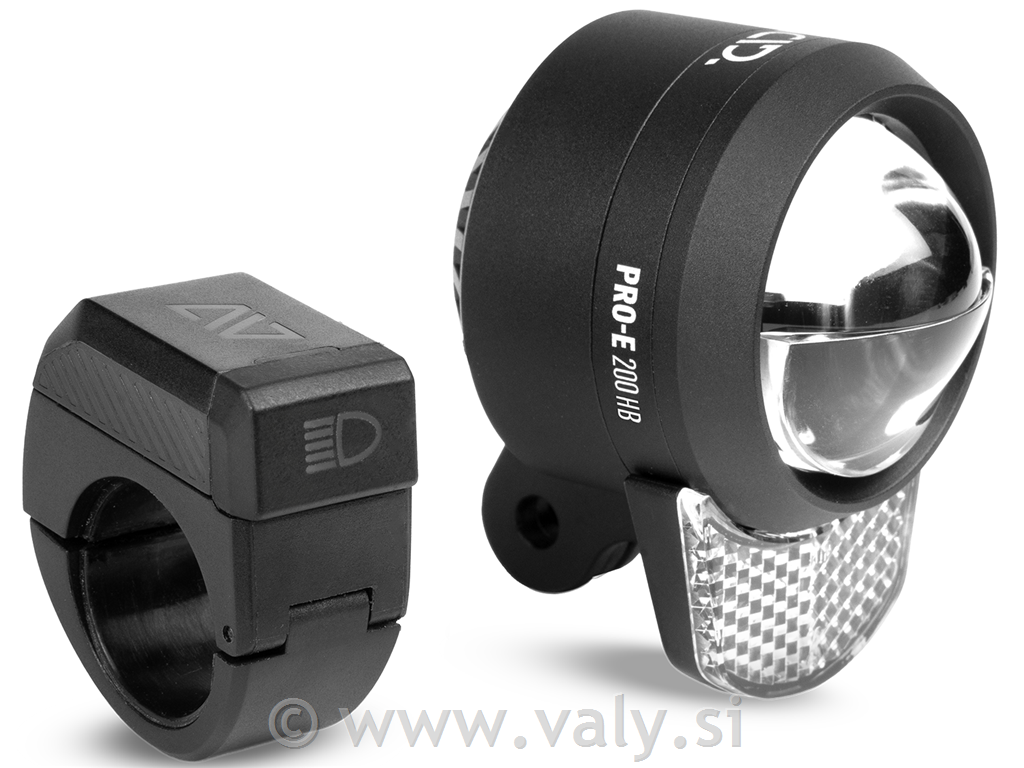 ACID prednja luč E-Bike PRO-E 200 HIGH BEAM X-Connect