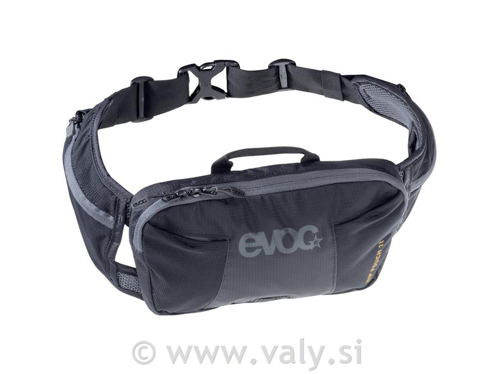Evoc torbica HIP POUCH 1L za okoli pasu - črna