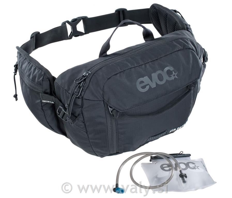 Evoc torbica HIP PACK 3L + 1.5L meh črna