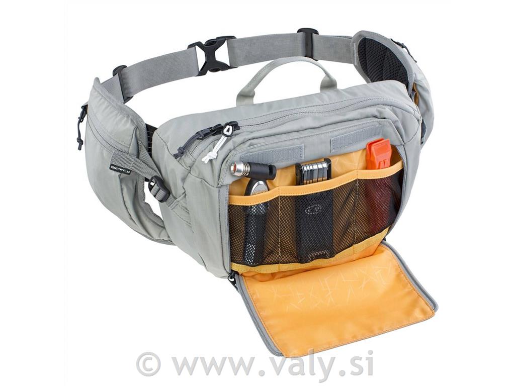 Evoc torbica HIP PACK 3L + 1.5L meh siva