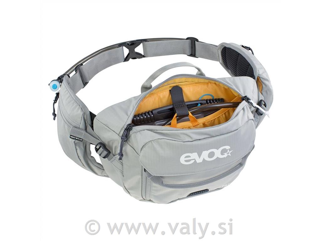 Evoc torbica HIP PACK 3L + 1.5L meh siva