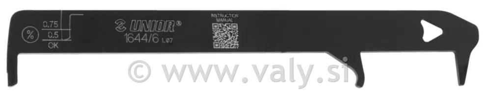 Unior merilec iztrošenosti verige 1644/6