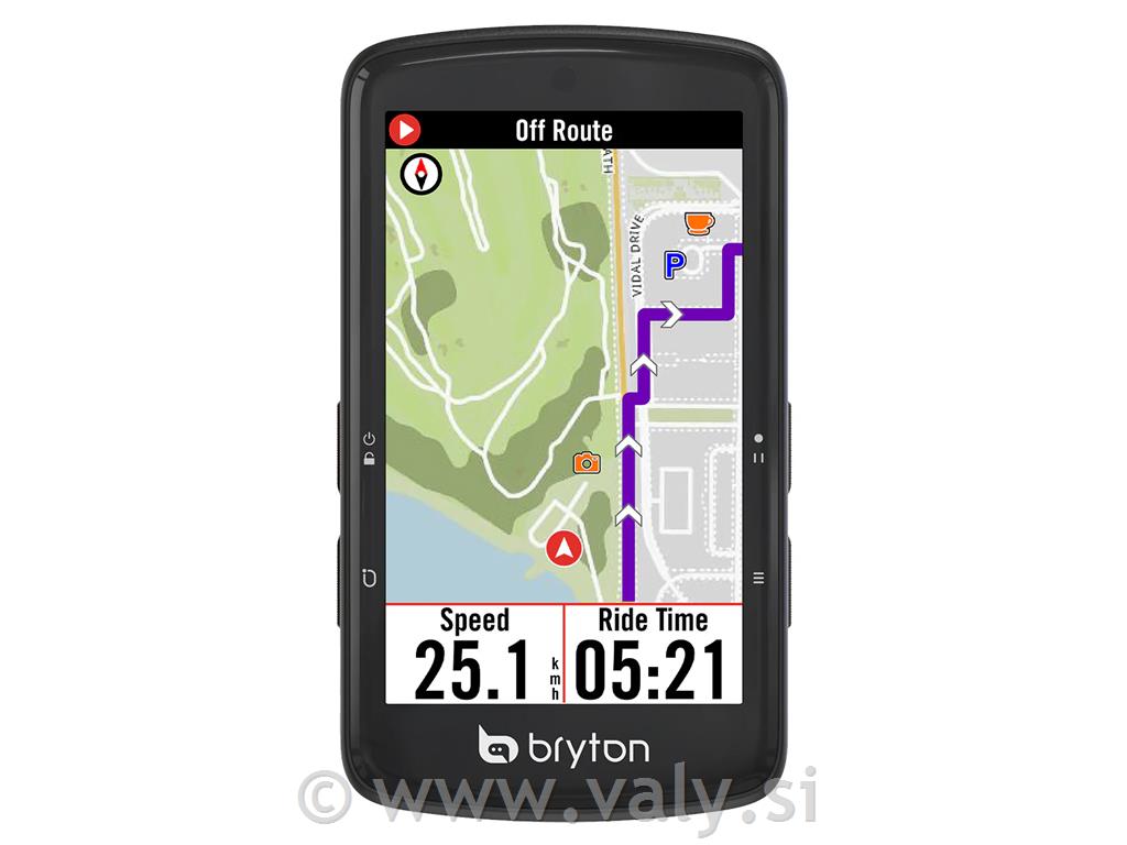 Bryton kolesarski števec Bryton Rider S810 s senzorji