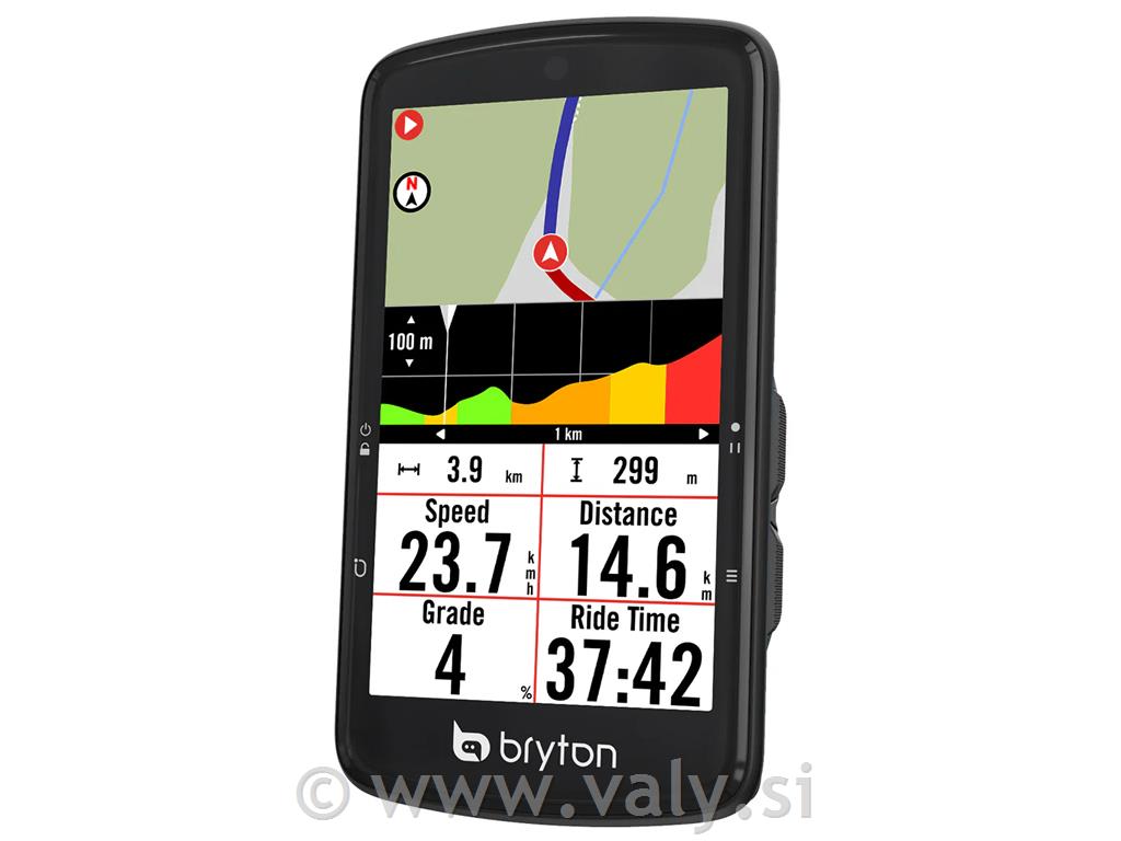 Bryton kolesarski števec Bryton Rider S810 s senzorji