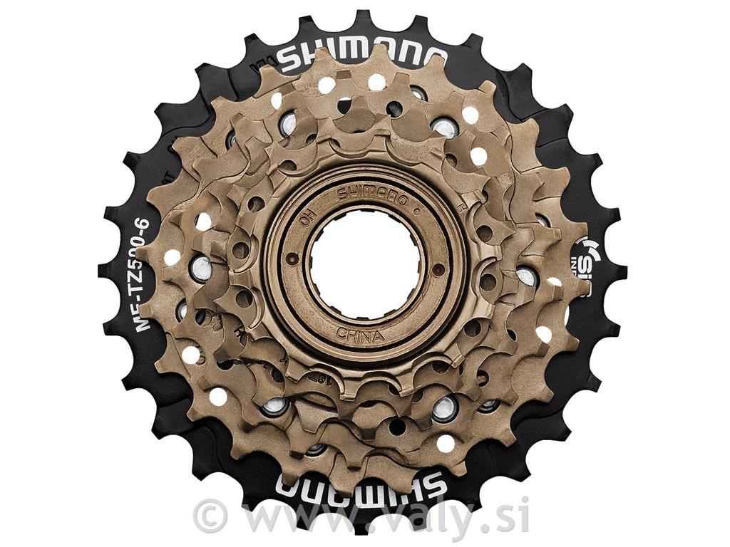 Shimano navojni verižnik MF-TZ500-6 6 prestav 14-28