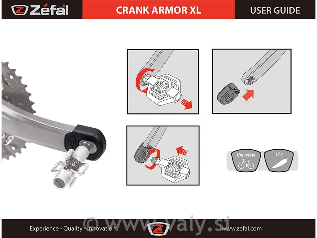 Zefal zaščita gonilke Crank Armor XL