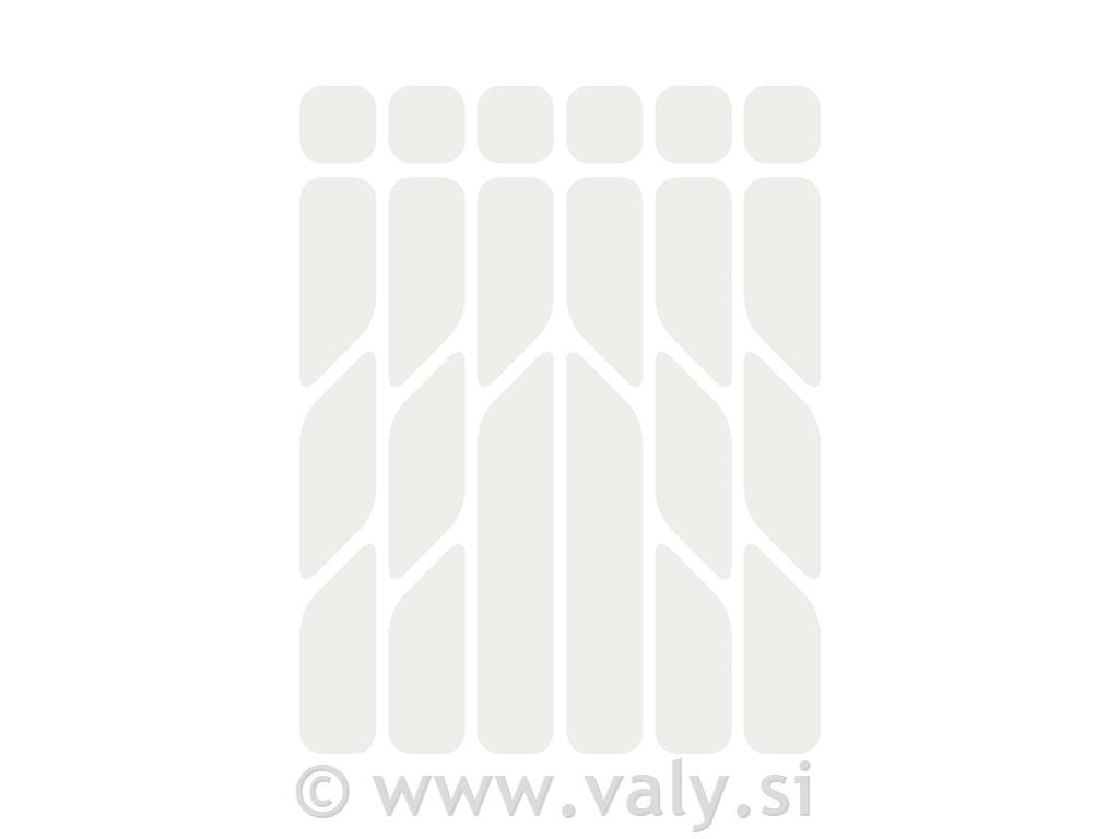 Riesel Design odsevne nalepke Everywhere silver
