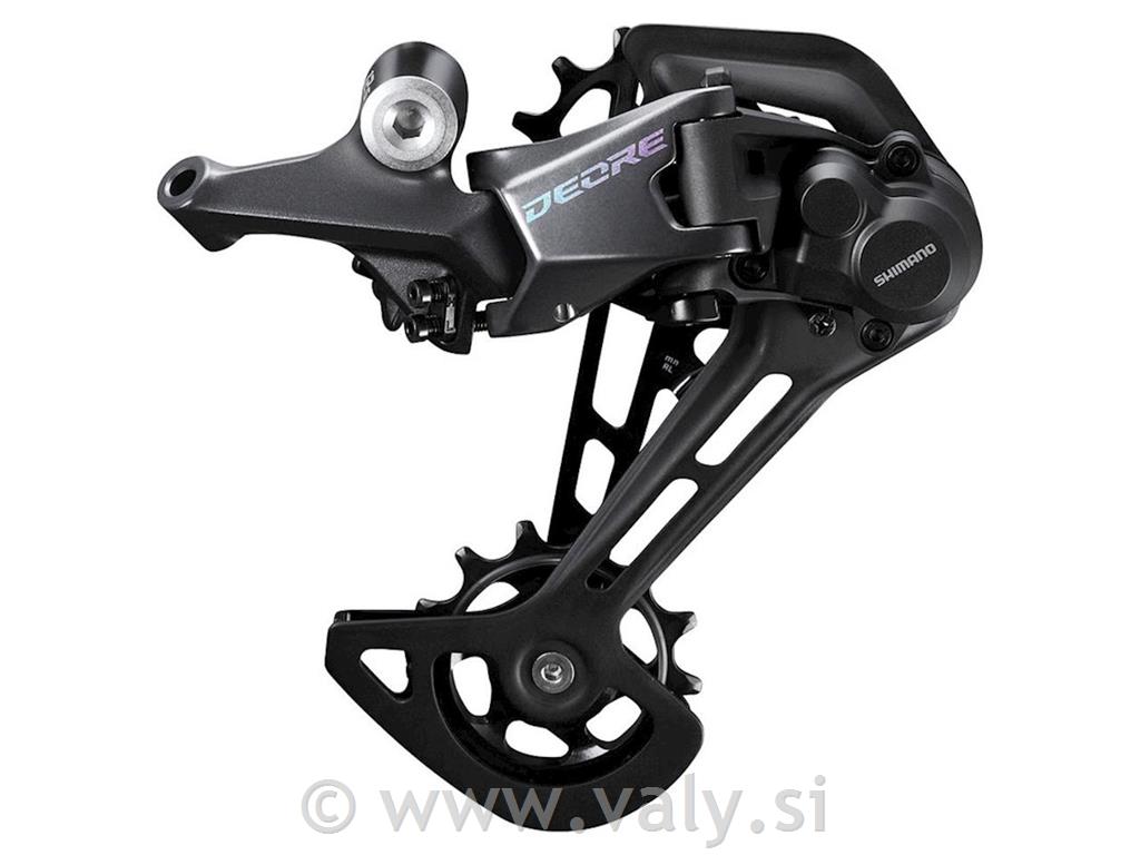 Shimano zadnji menjalnik Deore RD-M6100 SGS črn 12 prestav