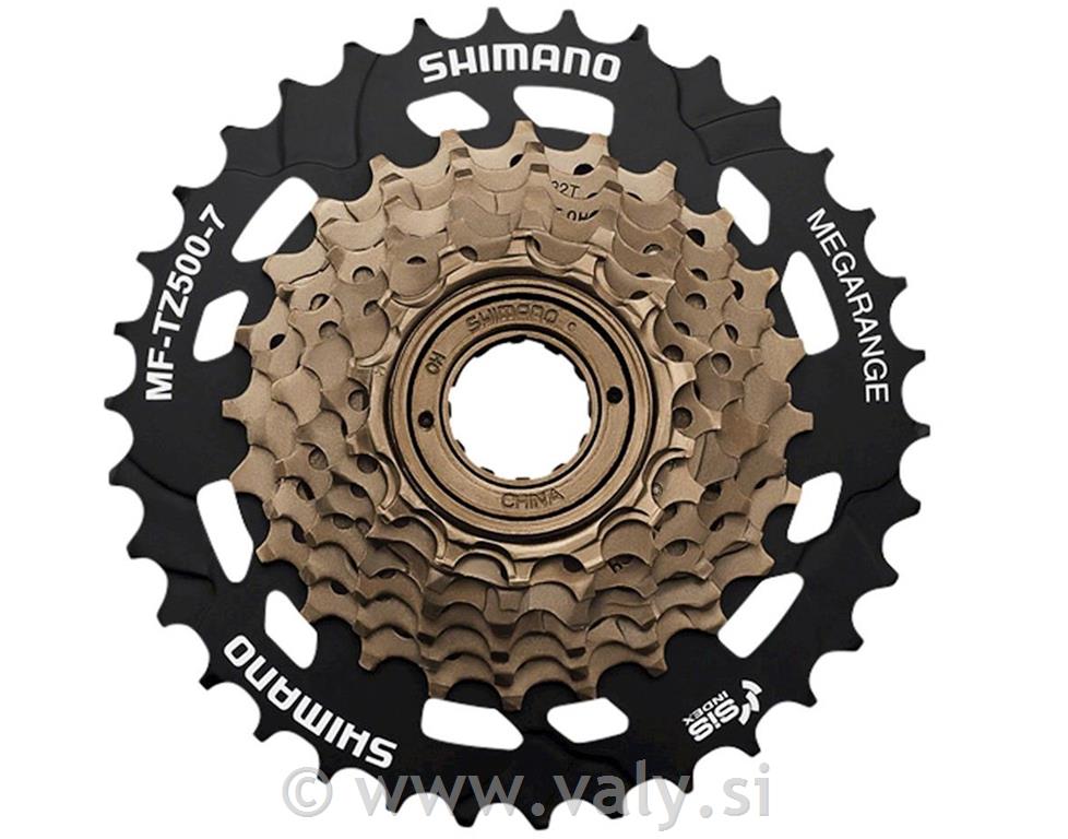 Shimano navojni verižnik MF-TZ500-7 7 prestav 14-34