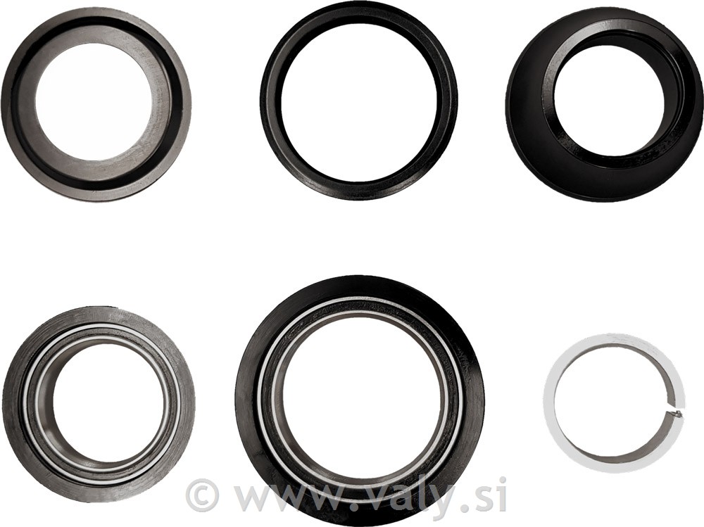 Cube krmilni ležaj 8008 ZS44/28.6 / ZS56/40 + 1 1/8"adapter