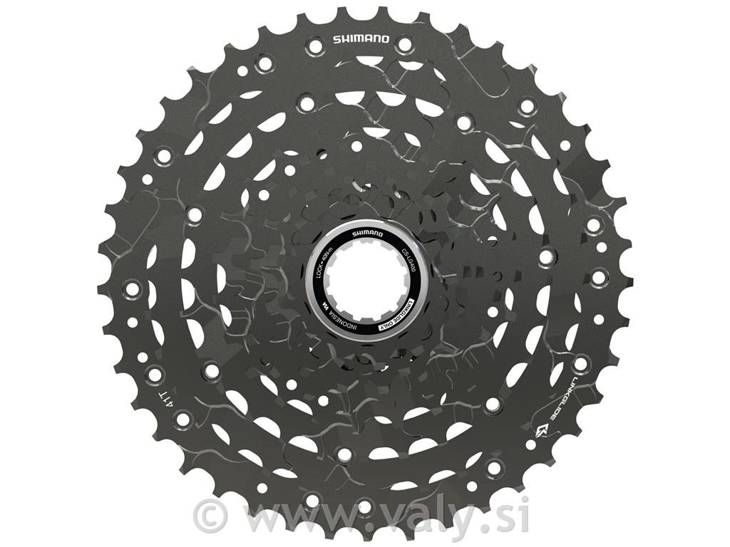 Shimano verižnik CS-LG400-9 LinkGlide 11-41 9 prestav
