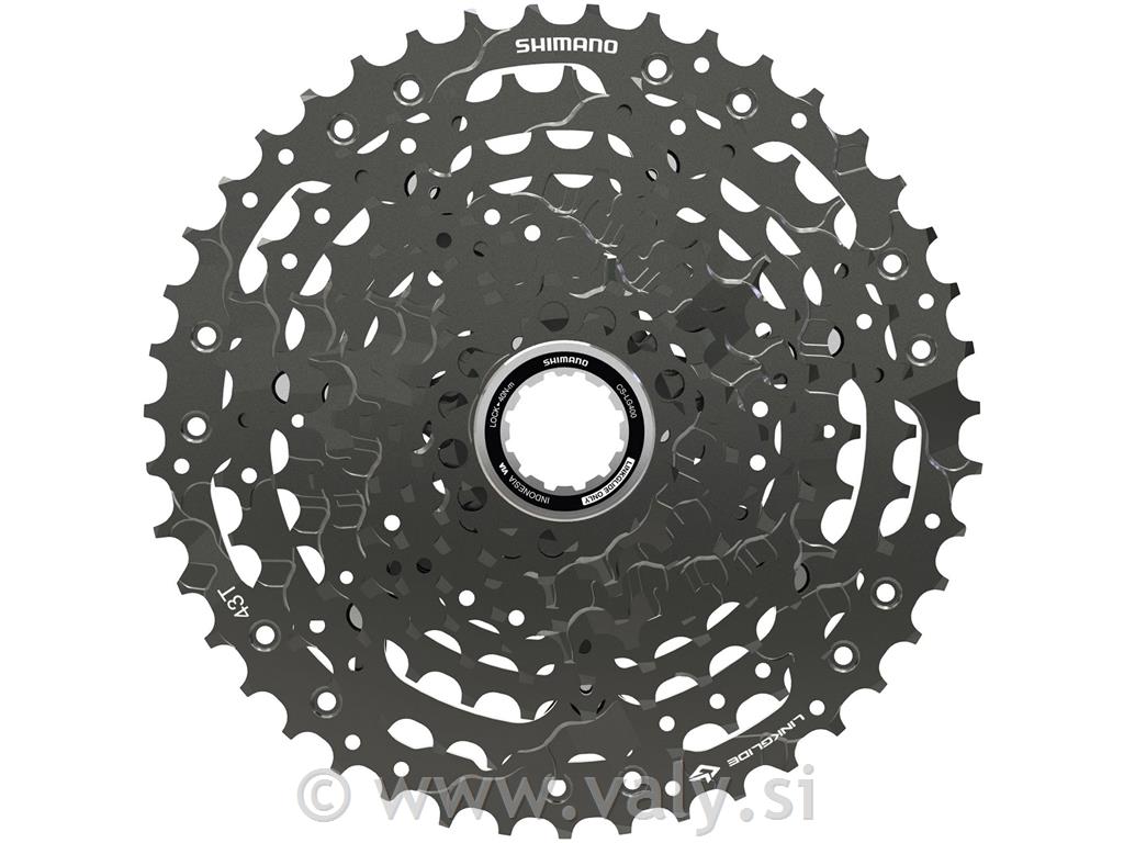 Shimano verižnik CS-LG400-10 LinkGlide 11-43 10 prestav