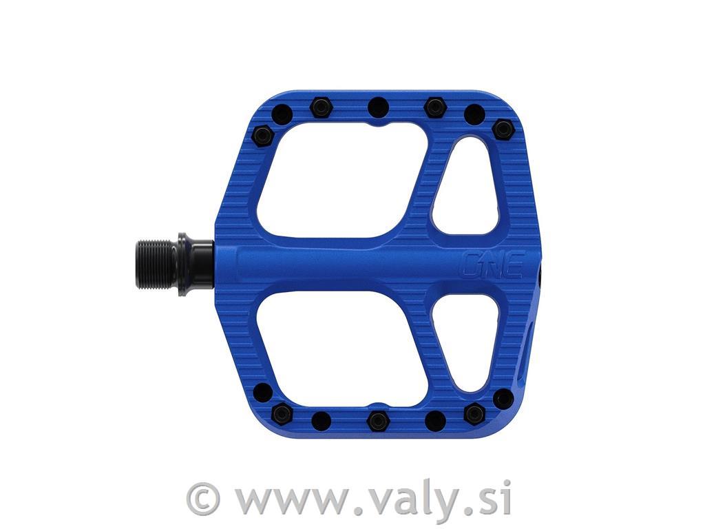 OneUp flat pedala Small Composite modra