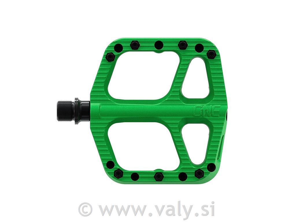 OneUp flat pedala Small Composite zelena