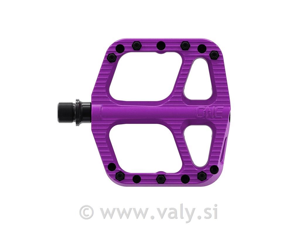 OneUp flat pedala Small Composite vijolična