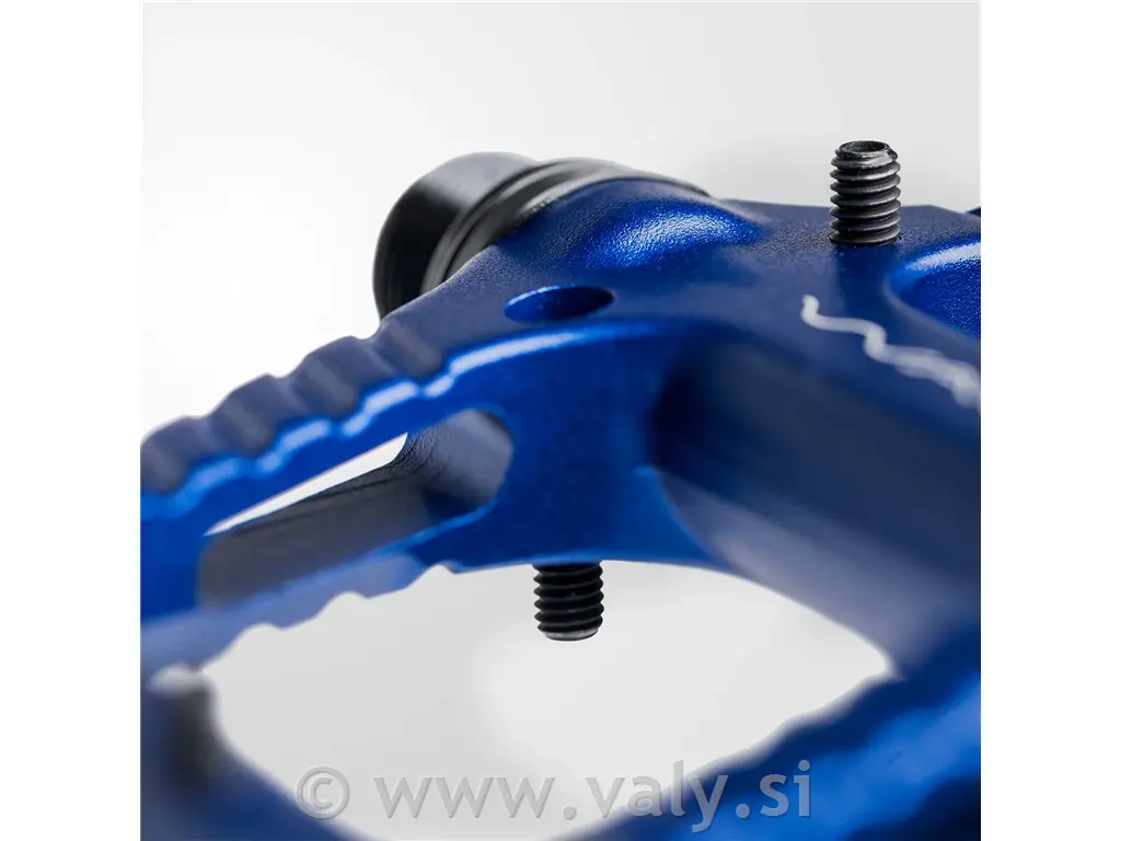 OneUp flat pedala Wave temno modra