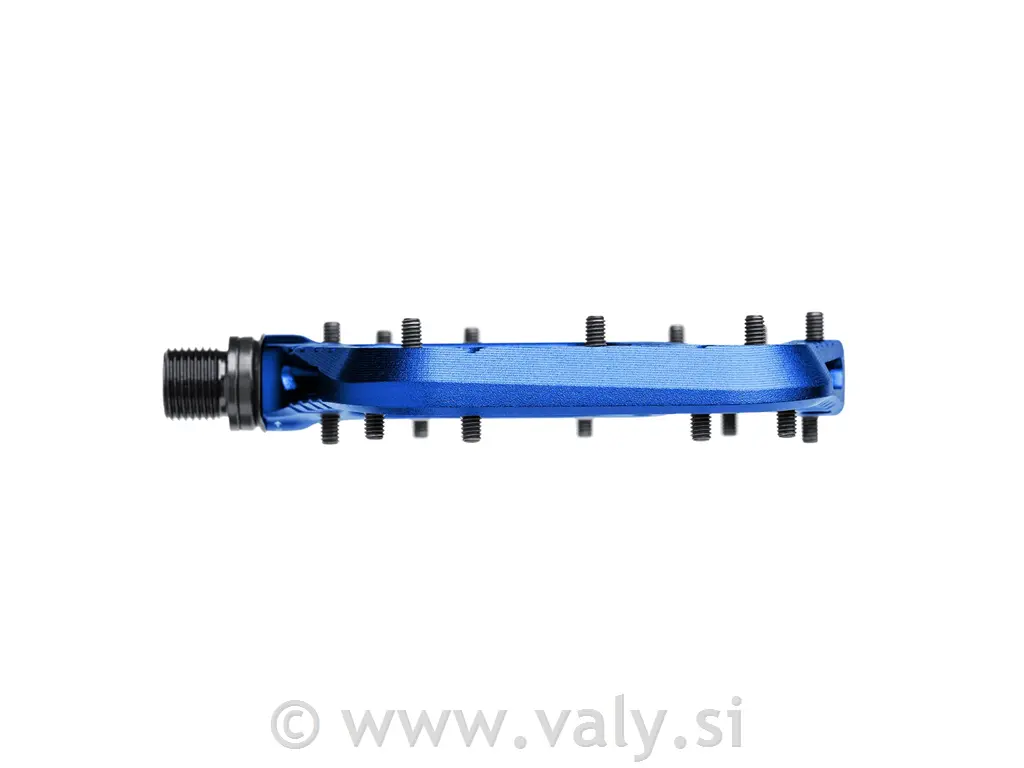 OneUp flat pedala Wave temno modra