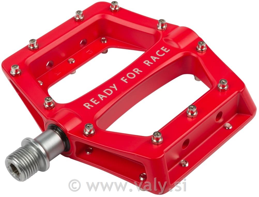 RFR - Cube flat pedala CMPT - rdeča