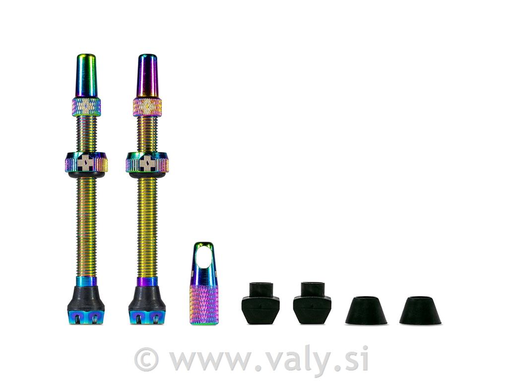 Muc-Off Tubeless Ventil 44mm mavrična par