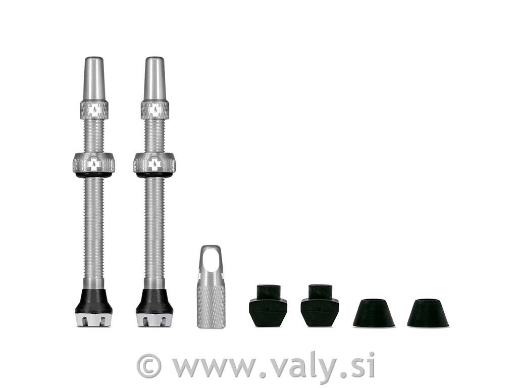 Muc-Off Tubeless Ventil V2 44mm srebrna