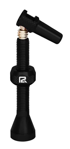 P2R tubeless ventil TV46BL, AL, 46mm črna (2 kosa) oem