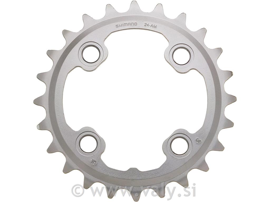 Shimano verižnik 24 zob AM za gonilko XT FC-M785 (2x10)