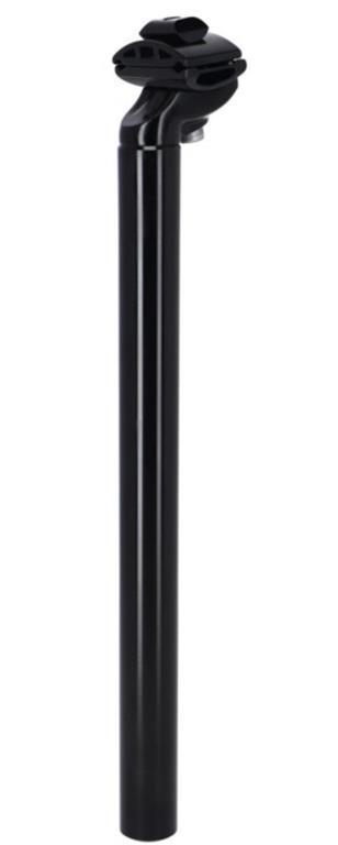 Sedežna opora aluminij 25.0 x 350 mm črna