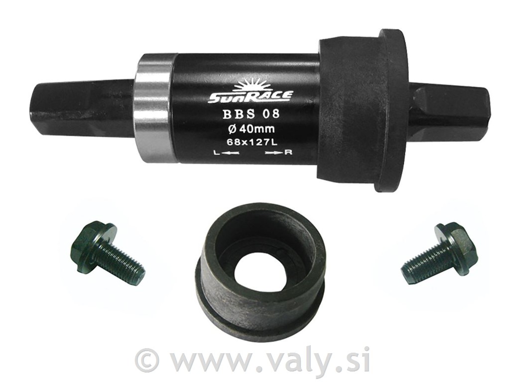 SunRace os pogona BBS08 68/40/127mm (push-in) "vierkant"