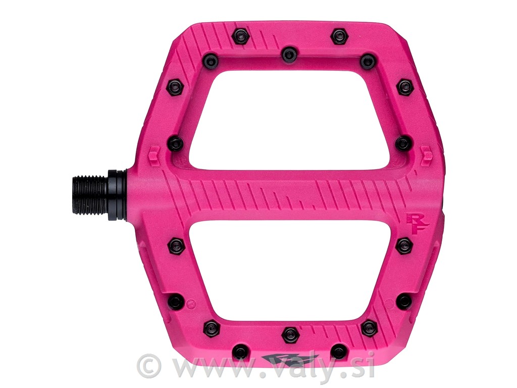 RaceFace flat pedala Chester Large - magenta / roza