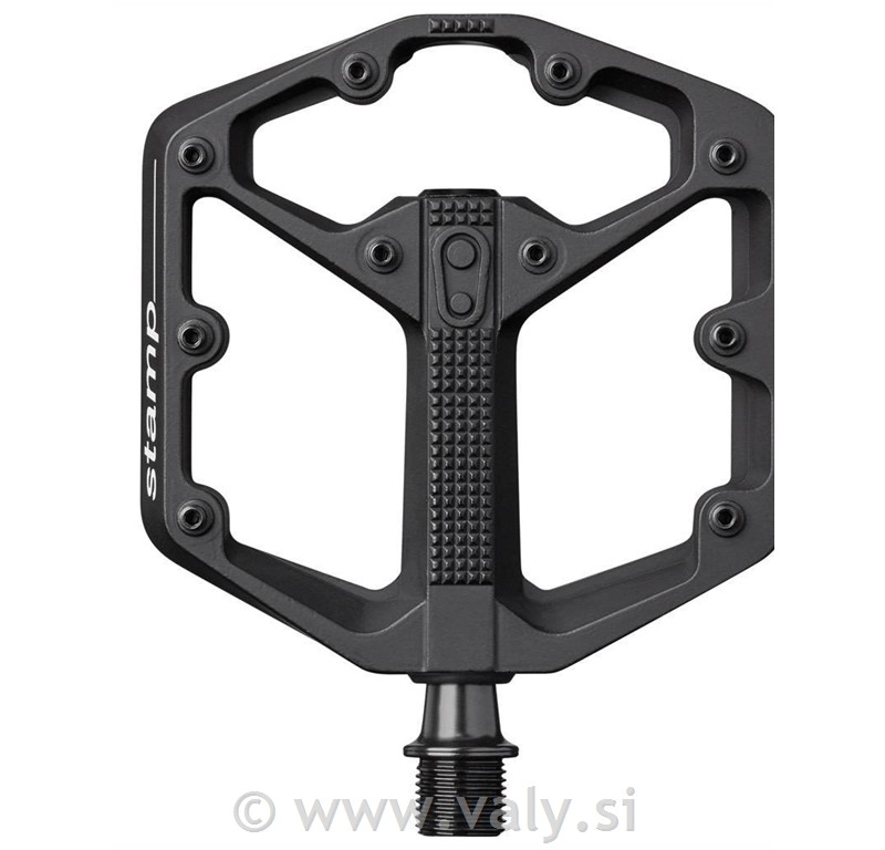 Crank Brothers flat pedala Stamp 2 small & large črna