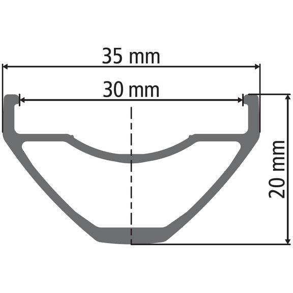 DT Swiss obroč E 532 disc 29" 32 lukenj