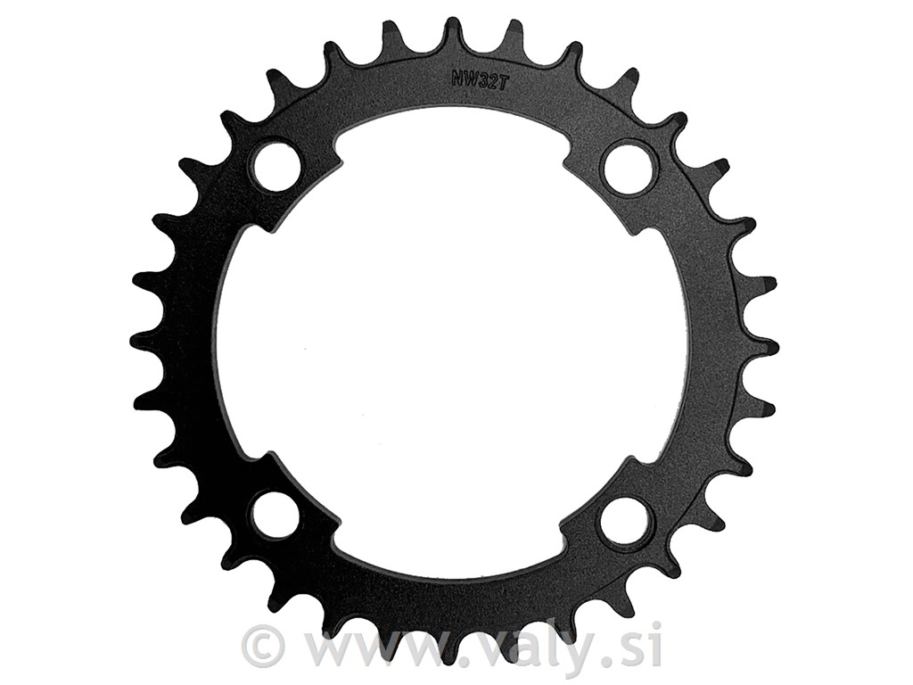 Samox verižnik 38 zob širok-ozek / BCD 104 / aluminij