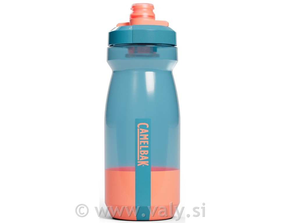 CamelBak bidon Podium Bottle 0,62l modra-coral /mercury teal