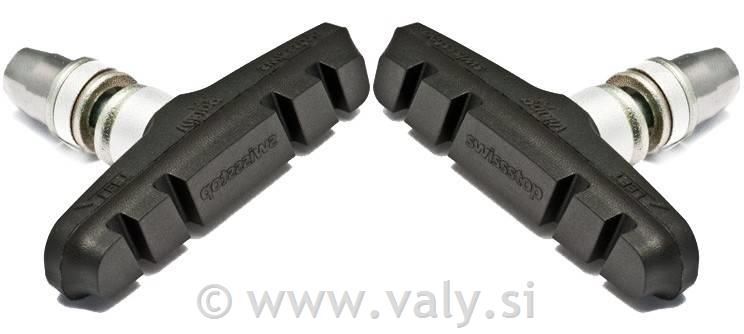 Swissstop zavorne obloge Viking Pro črne