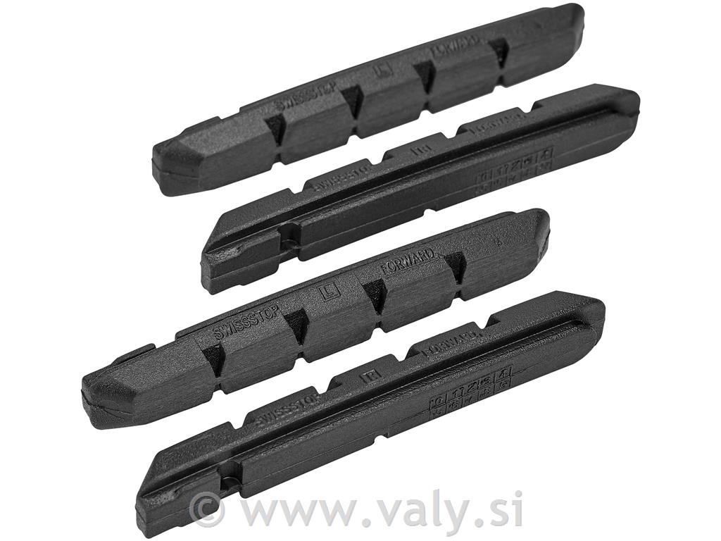 Swissstop zavorne obloge za kolo Rx Plus Original Black