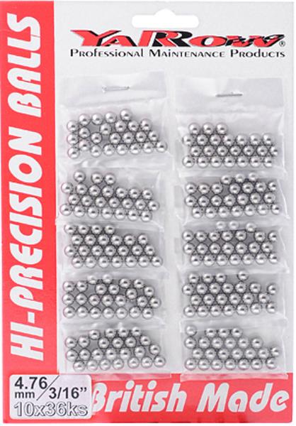 KROGLICE 4,7mm SET 36 kroglic